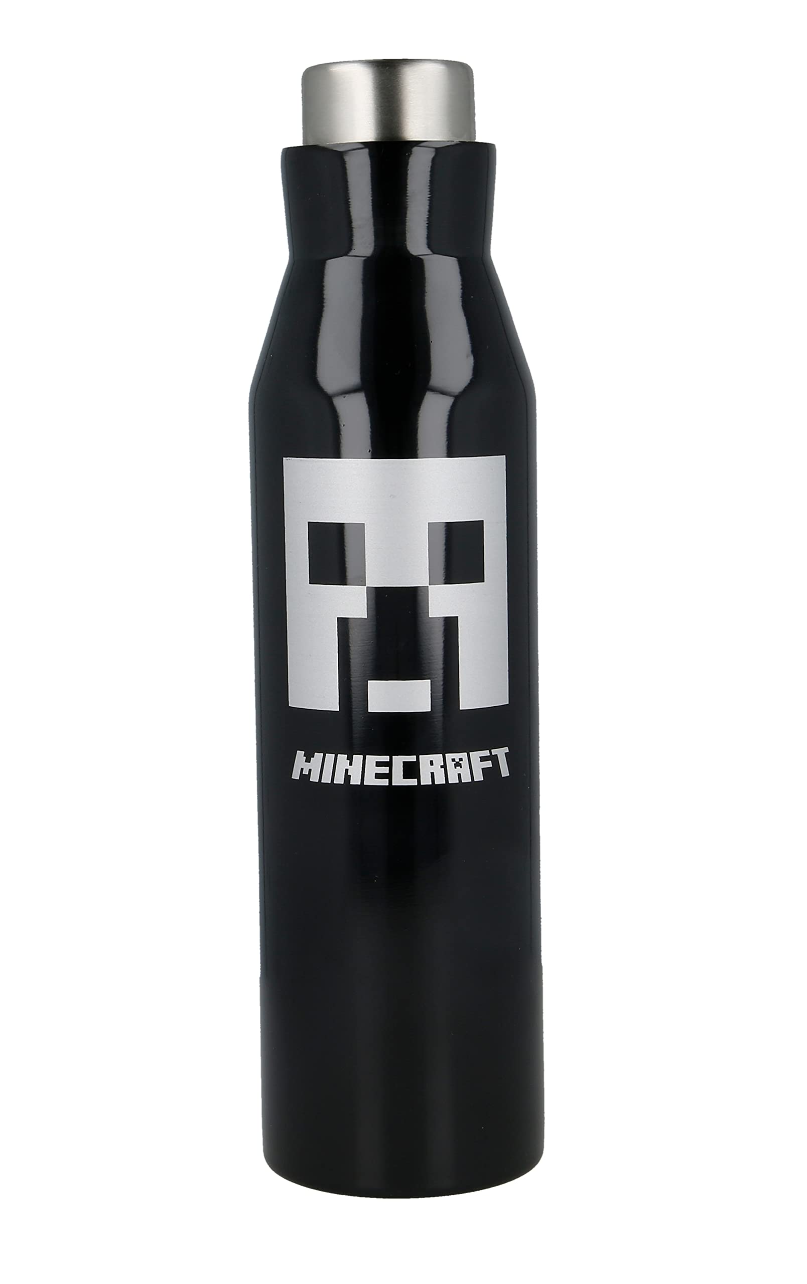 Botella Reutilizable TéRmica De Acero Inoxidable De 580 Ml De Minecraft Botella Reutilizable TéRmica De Acero Inoxidable De 580 Ml De Minecraft